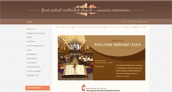 Desktop Screenshot of fumcwausau.org